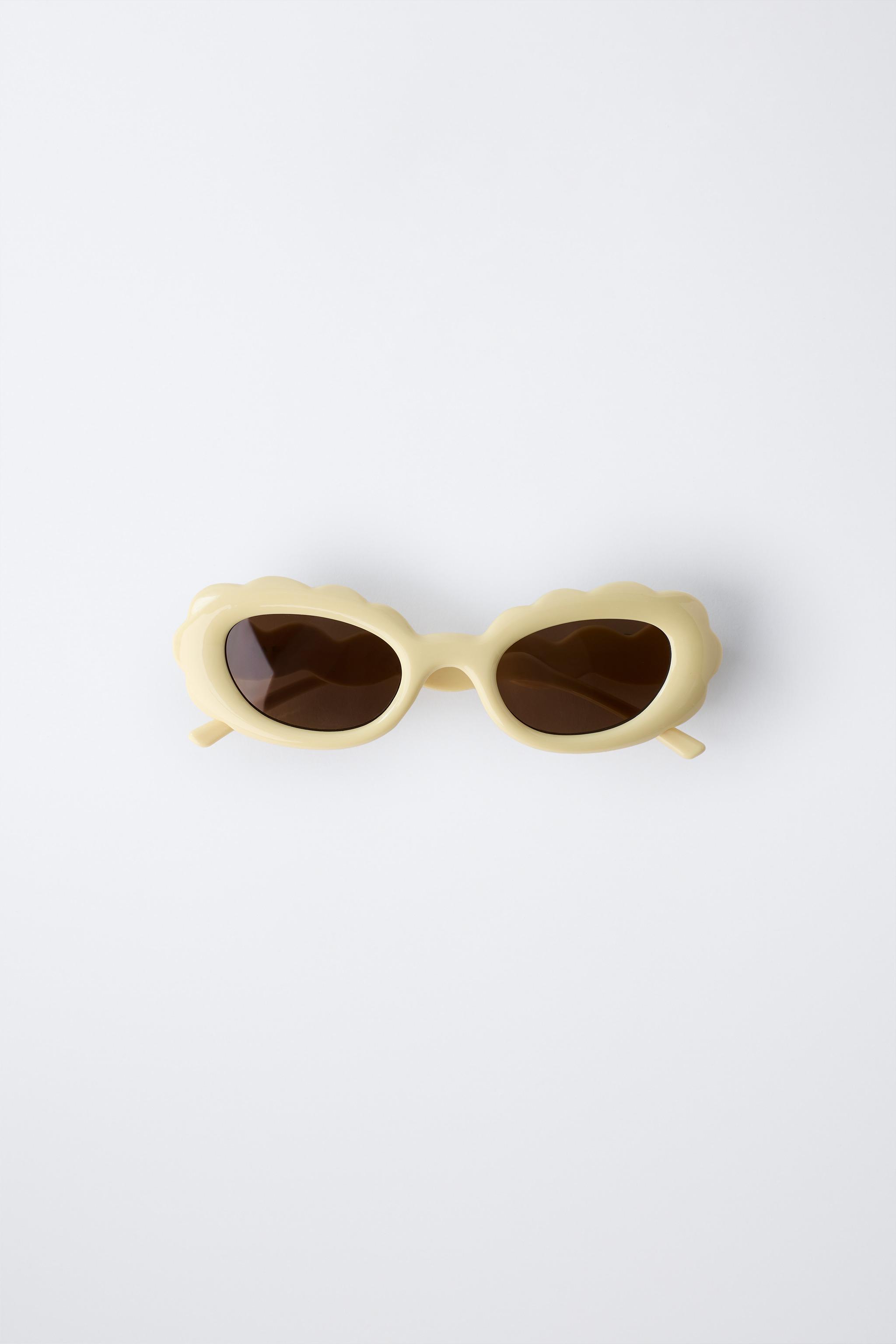 WAVY PLASTIC SUNGLASSES